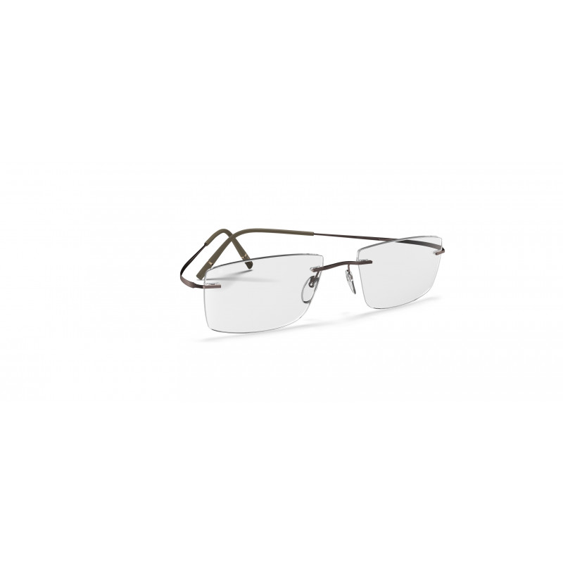 Eyeglasses Silhouette Titan Minimal Art Stellar Chassis Rimless 5599 6040 Cosmic Taupe