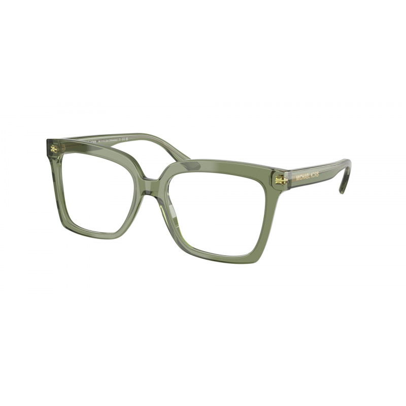 Eyeglasses Michael Kors MK 4143 3944 Green Transparent / Demo 53mm