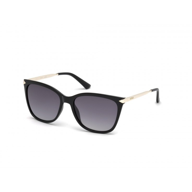 Sunglasses Guess GU 7483 01B Shiny Black Pale Gold 56mm