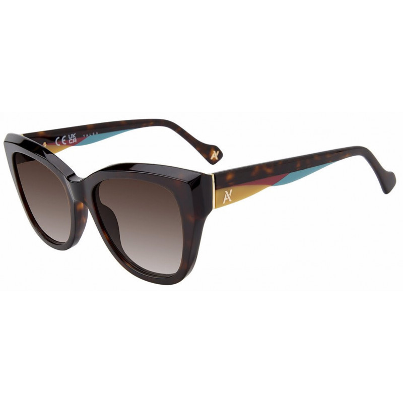 Sunglasses Yalea SYA 153 V 0722 Shiny Dark Havana
