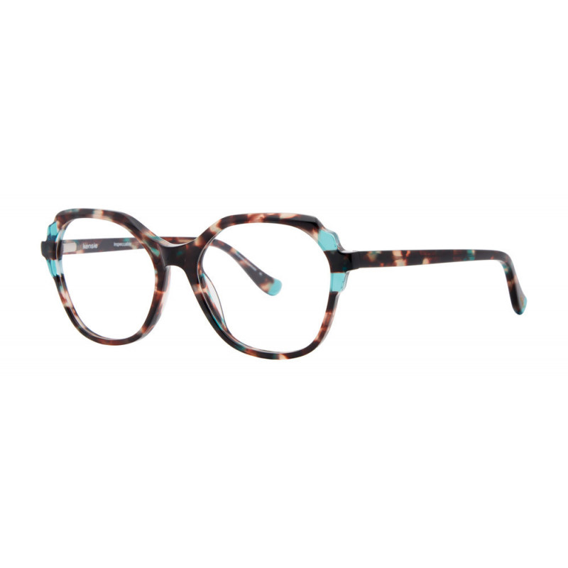 Eyeglasses Kensie Impeccable Teal Tortoise 52mm