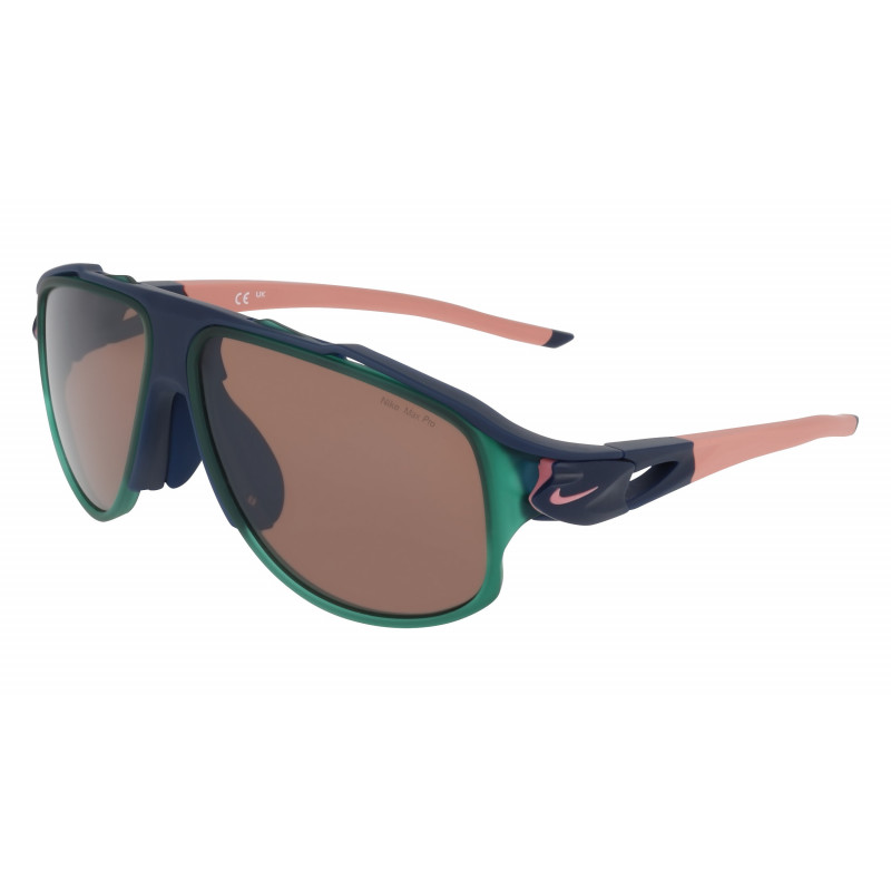 Sunglasses NIKE FLYFREE INFINITY IO 0099 X 410 Matt Midnight Navy /Brown /Clr 58mm