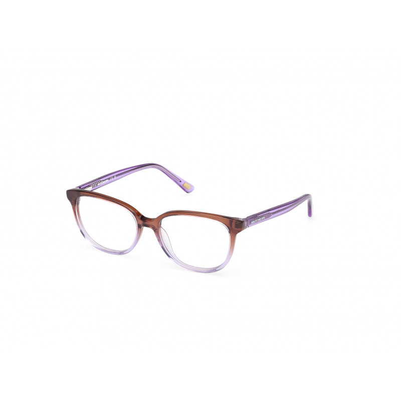 Eyeglasses Skechers SE 50114 047 Light Brown/Gradient / Shiny Violet 48mm