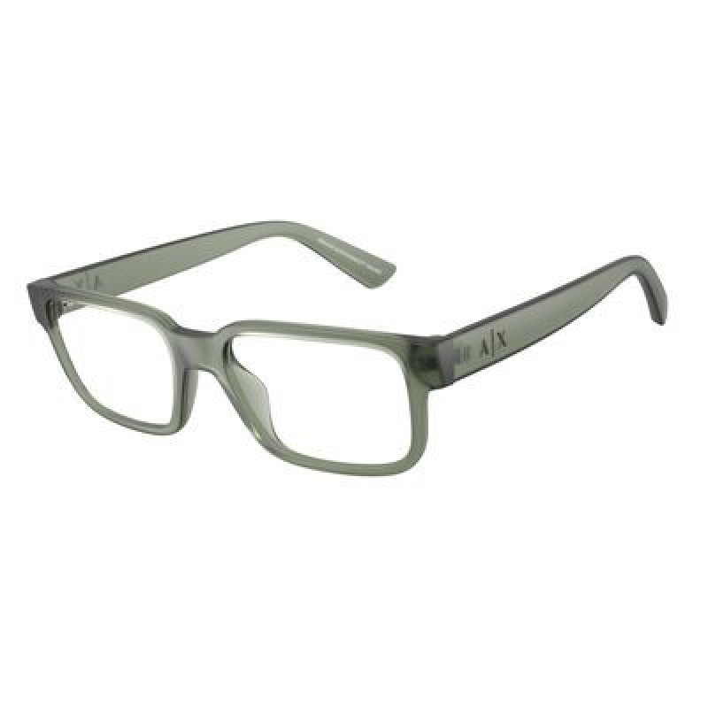 Eyeglasses Armani Exchange AX 3130 U 8362 Matte Frosted Agave / Demo Lens 53mm