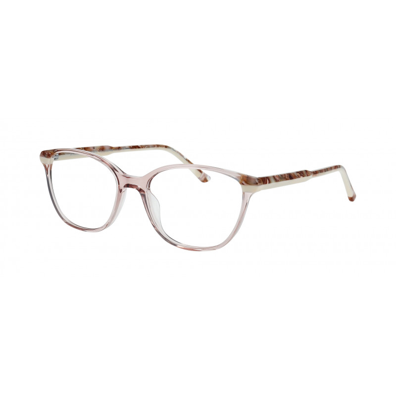 Eyeglasses Pro-design Denmark RADIANT 4 4215 Rose Light Transparent / Nosepad 52mm