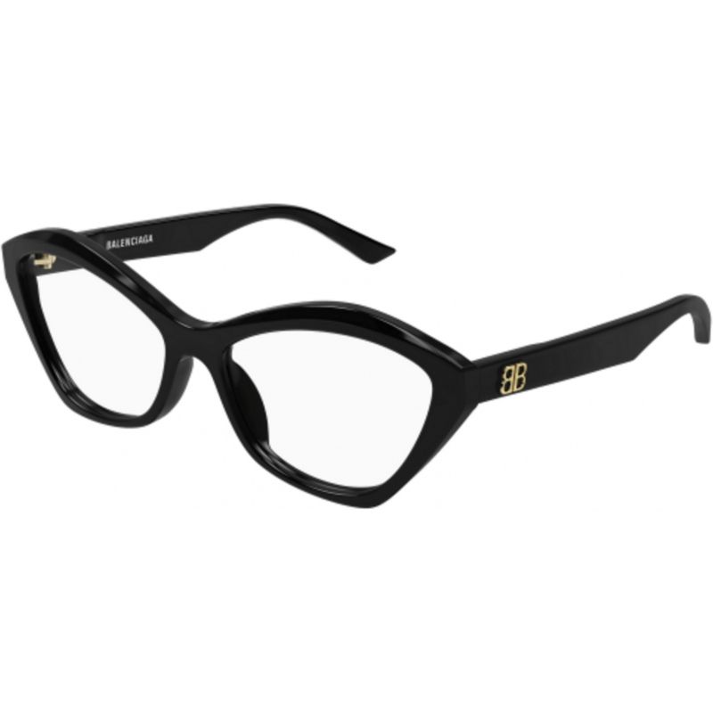 Eyeglasses Balenciaga BB 0341 O- 001 Black / Transparent 56mm