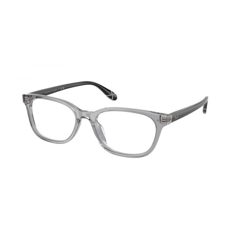 Eyeglasses Polo PH 2315 U 6317 Shiny Transparent Grey / Demo Lens 52mm