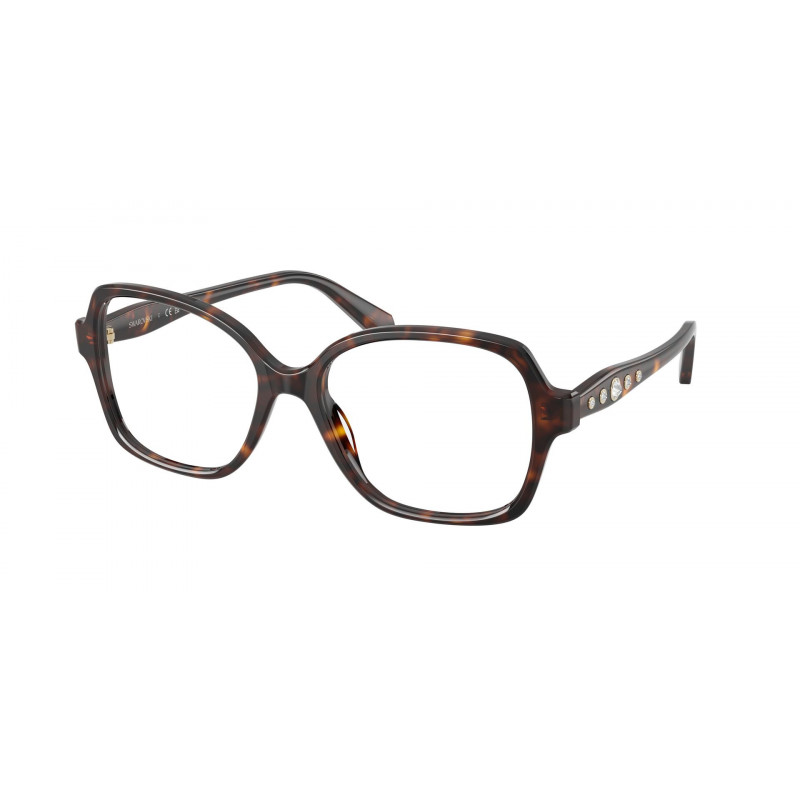 Eyeglasses Swarovski SK 2063 1002 Havana Demo Lens 54mm