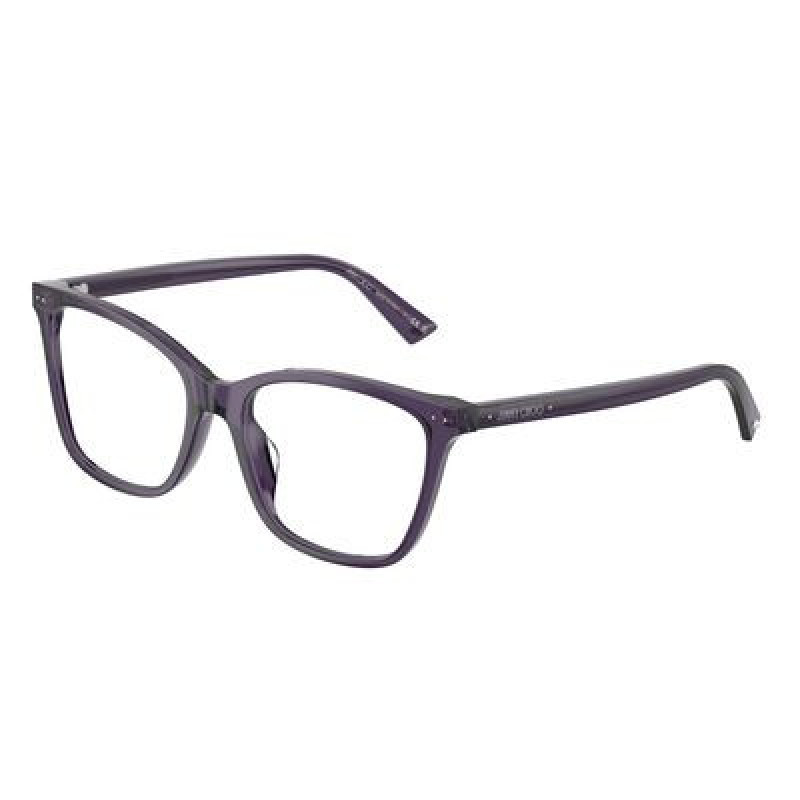 Eyeglasses Jimmy Choo JC 3048 U 5087 Transparent Prune / Demo Lens 52mm