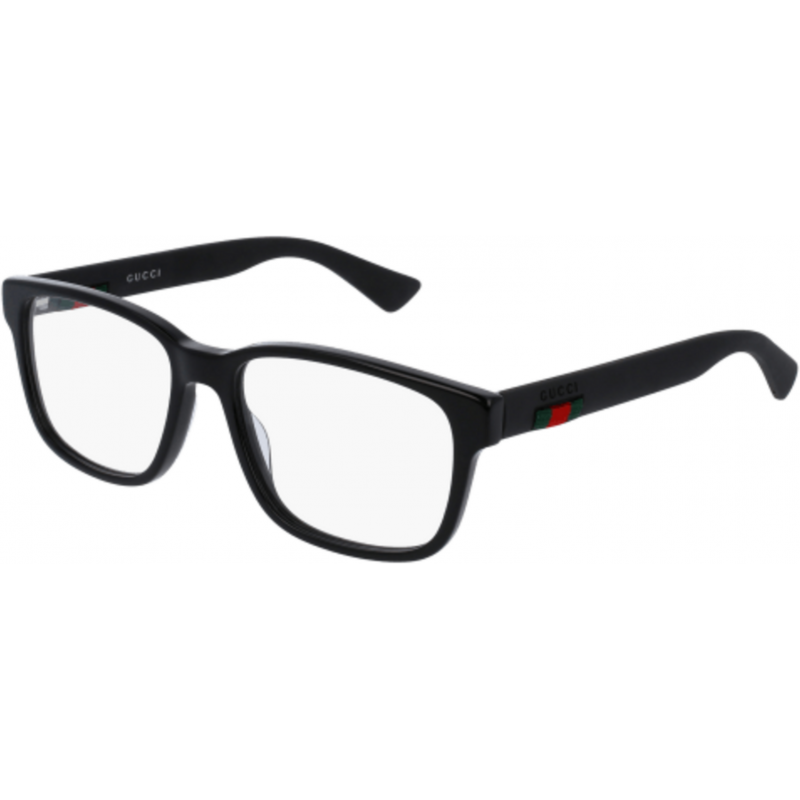 Eyeglasses Gucci GG 0011 O- 005 Black / Transparent 55mm