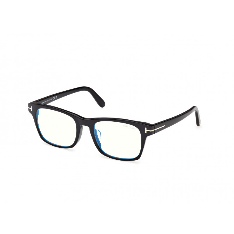 Eyeglasses Tom Ford FT 6150 -D-B Asian fit 001 Shiny Black / 55mm