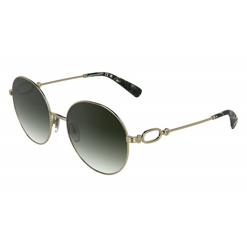 Sunglasses LONGCHAMP LO 188 S 708 Gold/Gradient Khaki 57mm