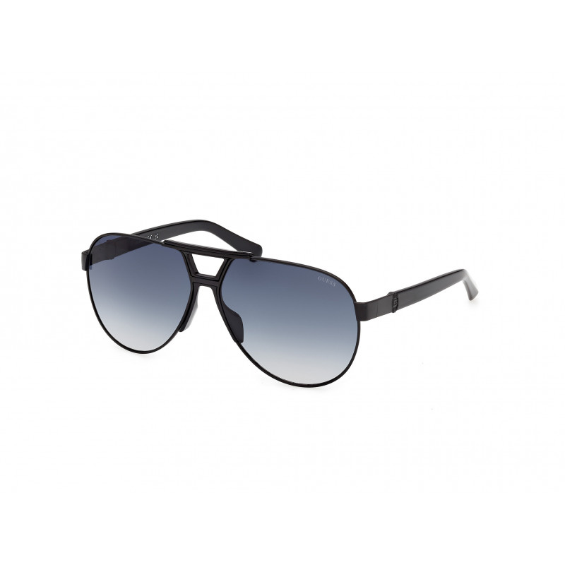Sunglasses Guess GU 00304 01W Matte Black Shiny 63mm