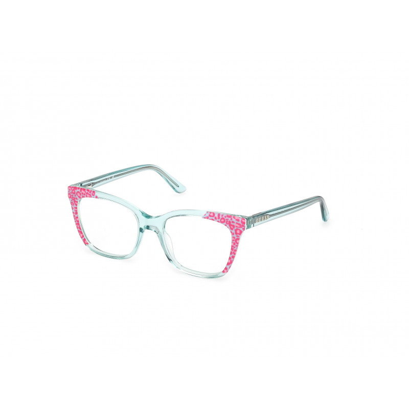 Eyeglasses Guess GU 50268 089 Shiny Turquoise / 47mm
