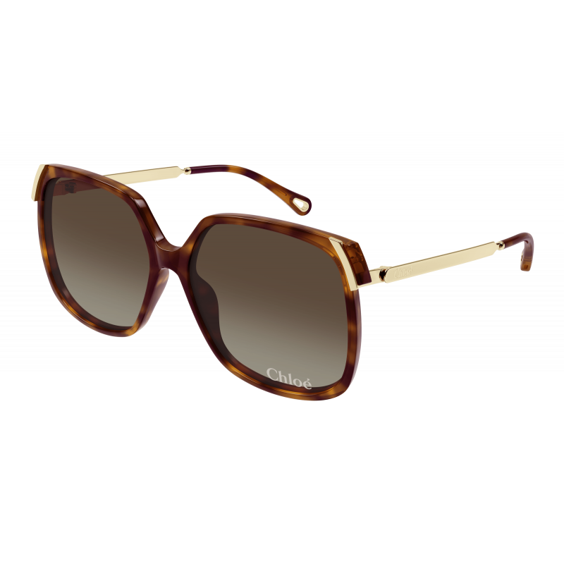 Sunglasses Chloé CH 0286 S- 002 Havana / Brown Gold 60mm
