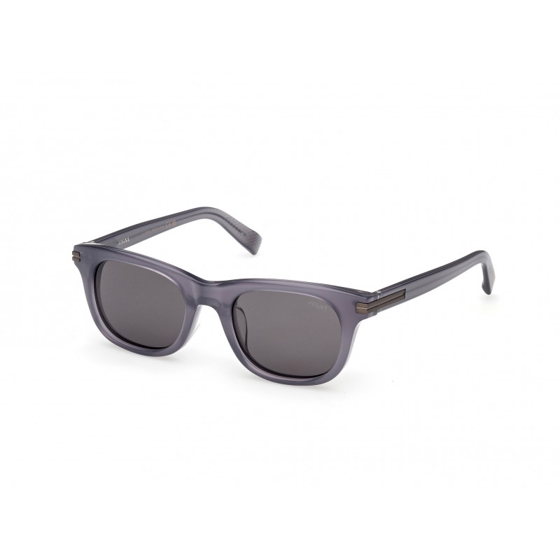 Sunglasses Zegna EZ 0281 -F Asian fit 20A Shiny Grey /
