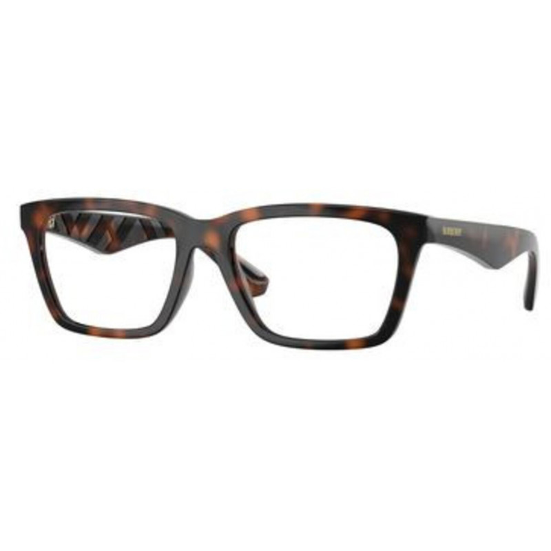 Eyeglasses Burberry BE 2446 U 3002 Dark Havana Demo Lens 53mm