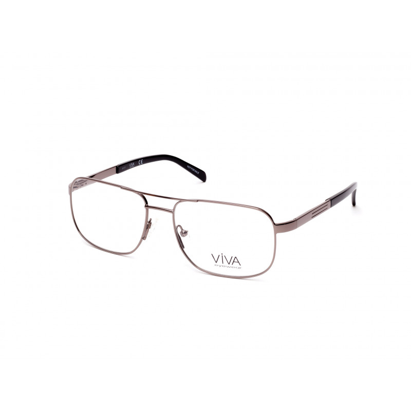 Eyeglasses Viva VV 4030 008 Shiny Gunmetal / Matte Black 57mm