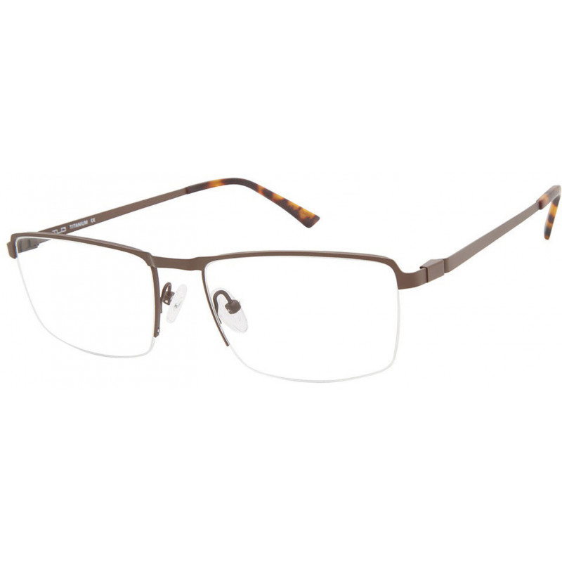 Eyeglasses TLG NU 060 C02 Matte Md Brwn 56mm