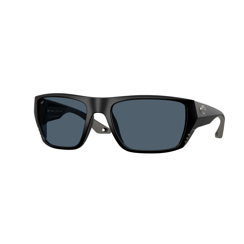 Sunglasses Costa Del Mar 6 S 9118 911805 Matte Black / Gray 580p Policarbonate Polarized