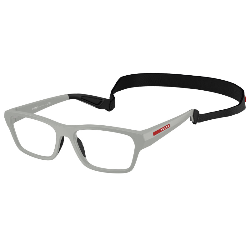 Eyeglasses Prada Linea Rossa PS 03 RV 13Z1O1 Matte Iron Grey / Demo Lens 54mm