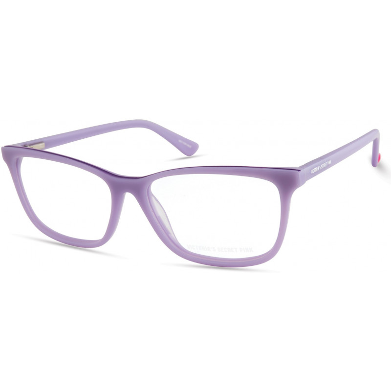 Eyeglasses Pink PK 5016 078 Lilac/Dark Purple Epoxy On Rim Top W/ Heart Temple In Lilac