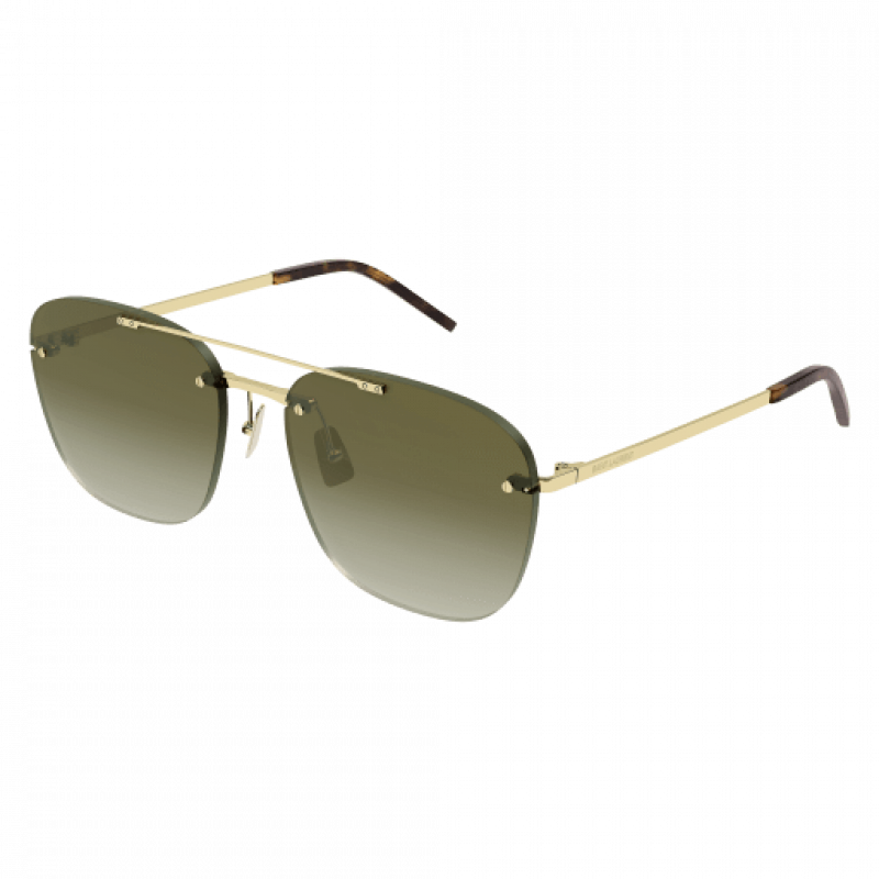 Sunglasses Saint Laurent SL 309 RIMLESS- 003 Gold / Brown 58mm