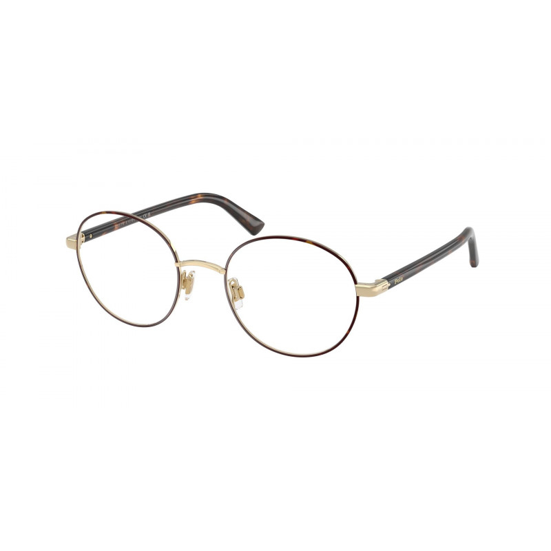 Eyeglasses Polo PH 1248 9393 Pale Gold/Dark Havana / Demo Lens 48mm