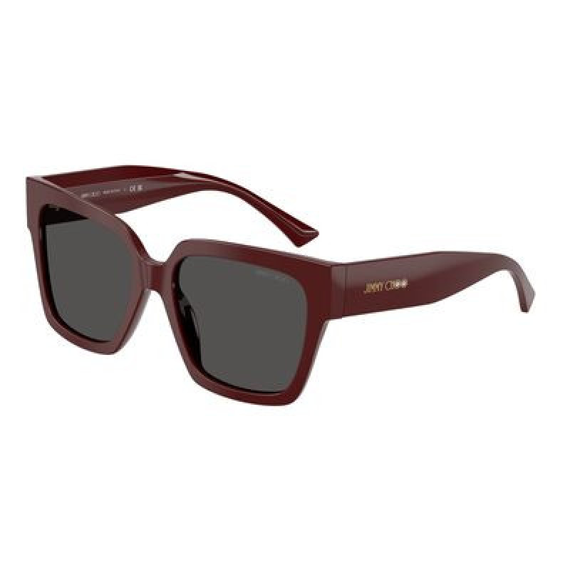 Sunglasses Jimmy Choo JC 5047 B 505787 Cranberry / Dark Grey Polyamide Standard 54mm