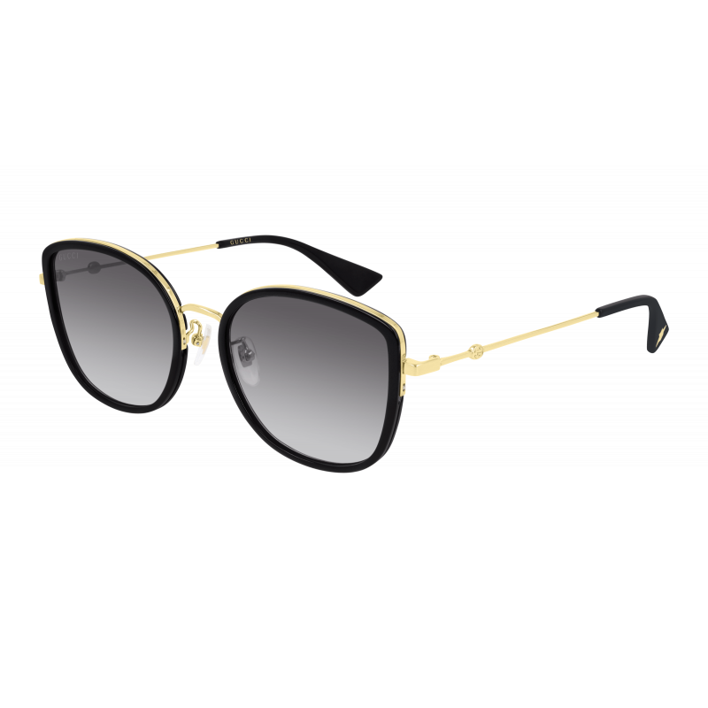 Sunglasses Gucci GG 0606 SK- 001 Black / Grey Gold 56mm
