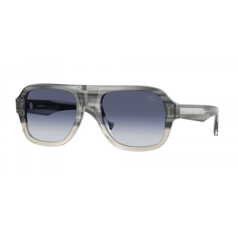 Sunglasses Burberry BE 4478 420814 Striato Grey Gradient / Blue Polyamide Standard 55mm