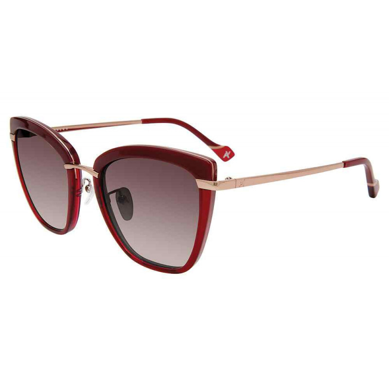 Sunglasses Yalea SYA 025 01dj Burgundy