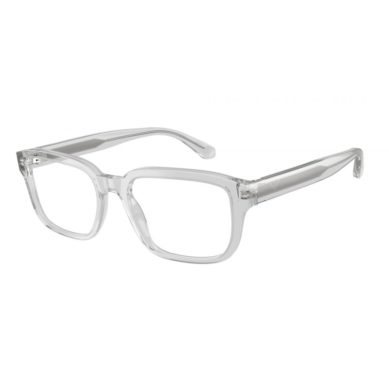 Eyeglasses Emporio Armani EA 3255 6250 Shiny Transparent Crystal / Demo Lens 53mm