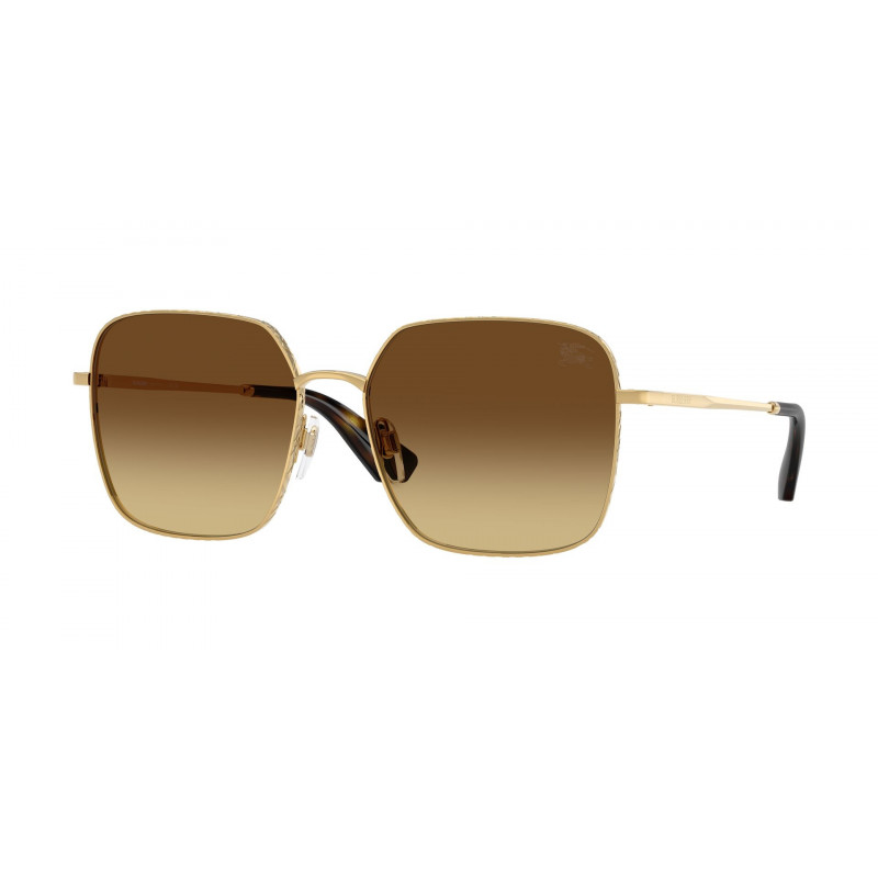Sunglasses Burberry BE 3180 101713 Gold / Brown Gradient Polyamide Standard 57mm