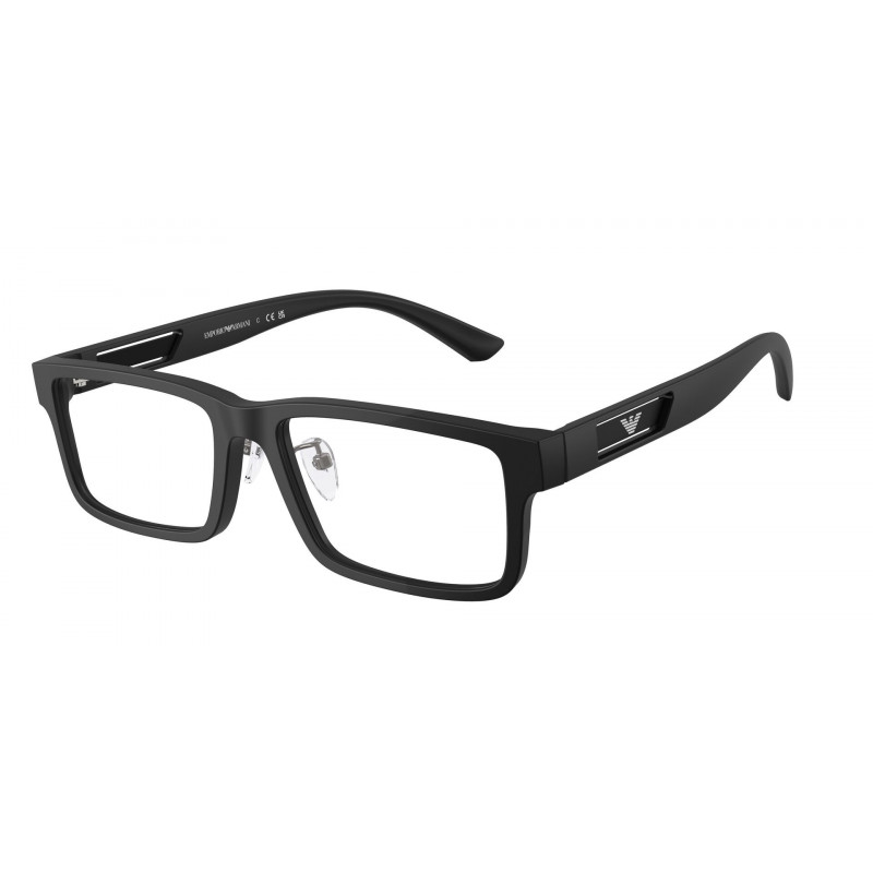 Eyeglasses Emporio Armani EA 3278 F 5001 Matte Black Demo Lens 55mm