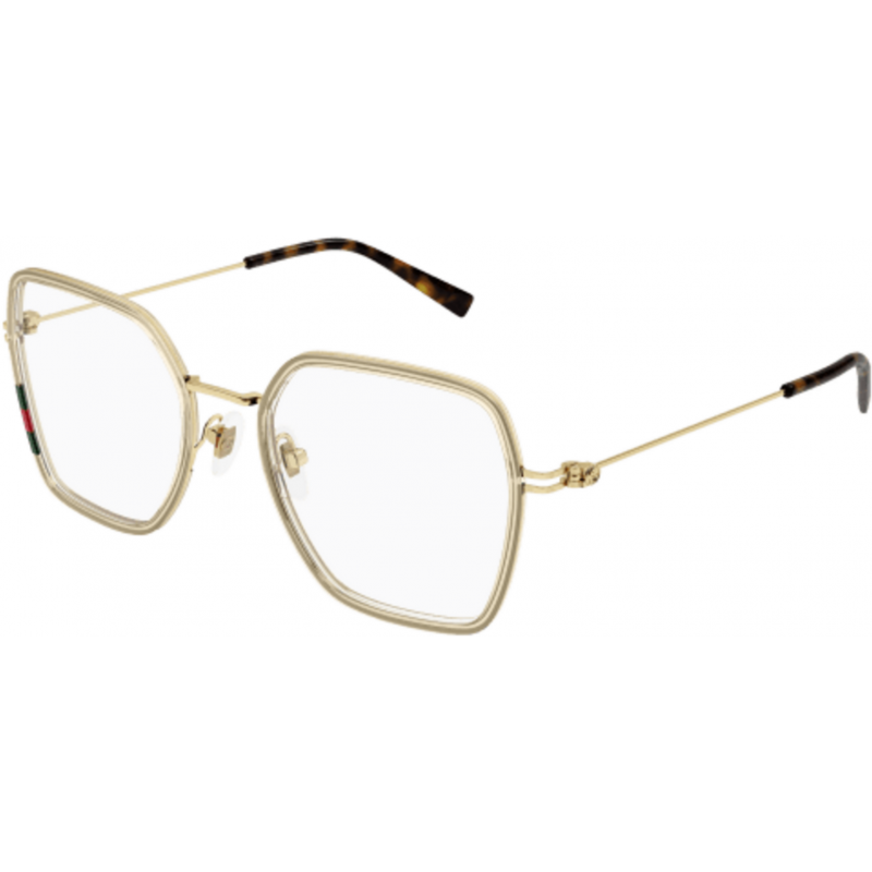Eyeglasses Gucci GG 1850 O- 003 Yellow / Transparent Gold