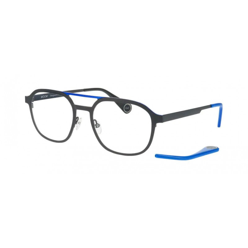 Eyeglasses WOOW WITH OUT 2 TM01 Black / Nosepads 53mm