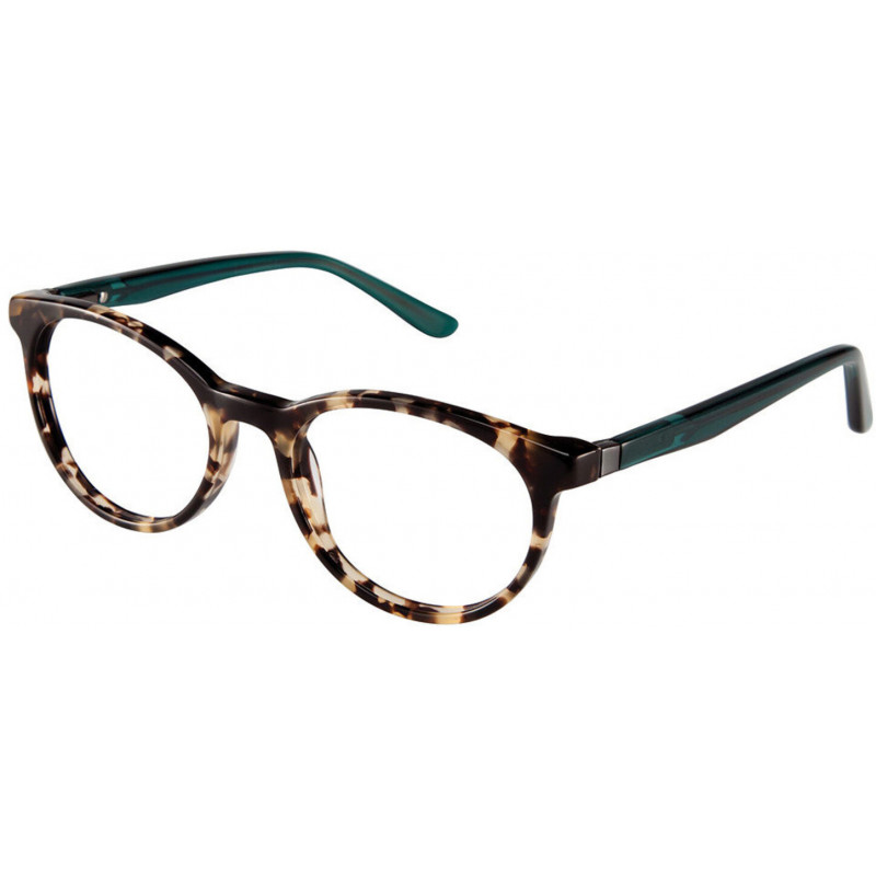 Eyeglasses Nicole Miller NMP 803 C02 Tortoise/Teal 48mm