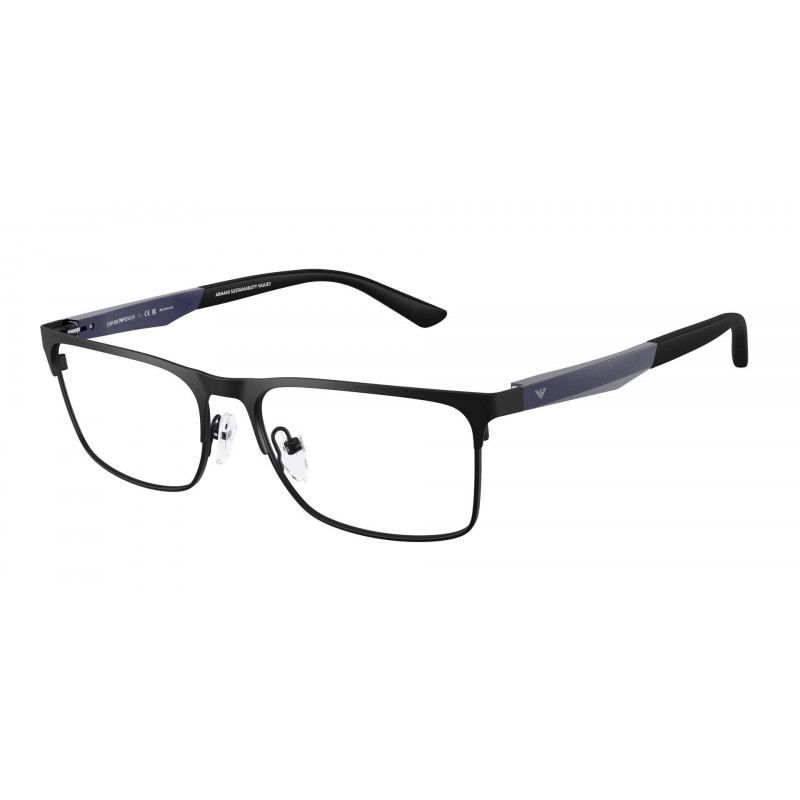 Eyeglasses Emporio Armani EA 1183 3432 Matte Black Demo Lens 54mm
