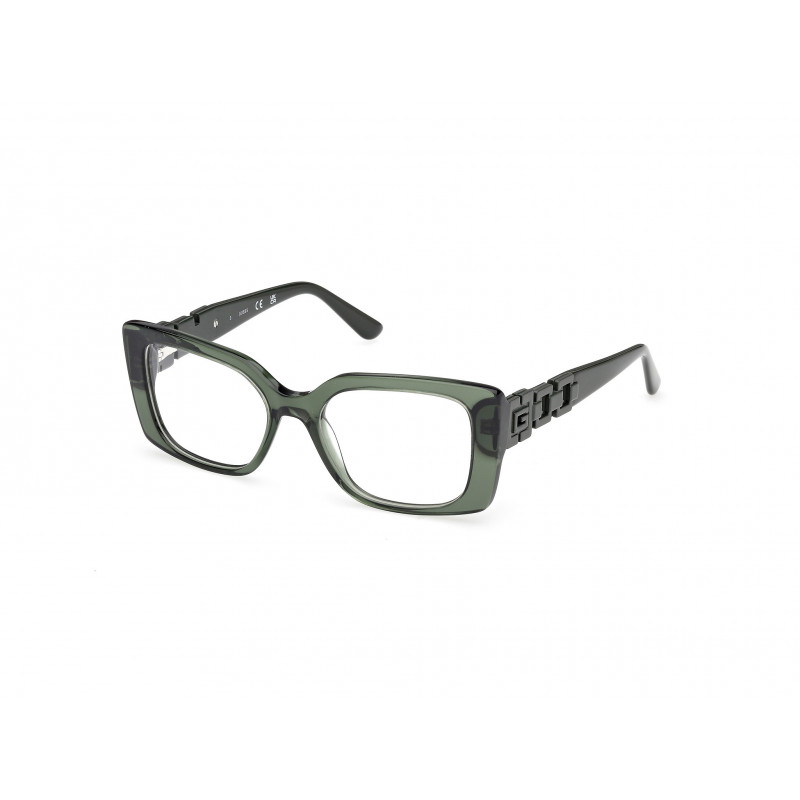 Eyeglasses Guess GU 50322 096 Shiny Dark Green / 51mm