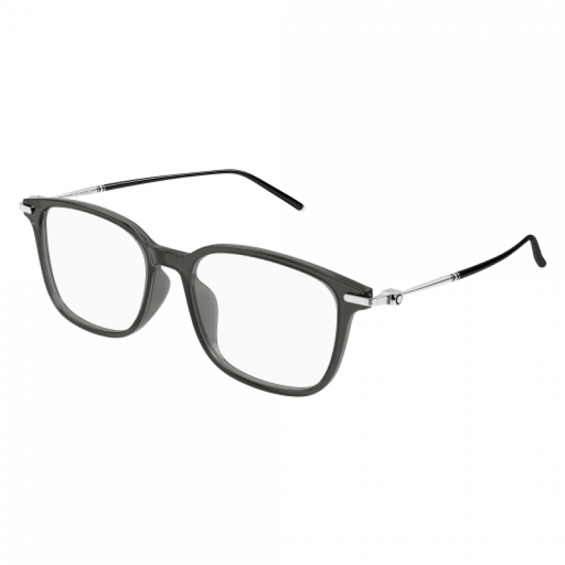Eyeglasses Montblanc MB 0413 OA- 004 Grey / Transparent Silver 54mm