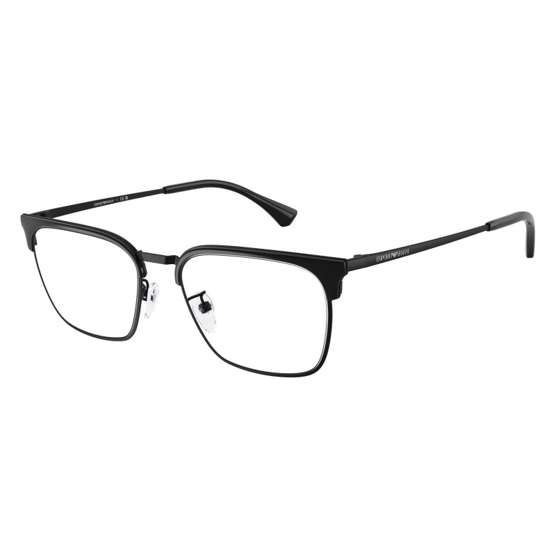 Eyeglasses Emporio Armani EA 1186 D 3001 Matte Black Demo Lens 55mm