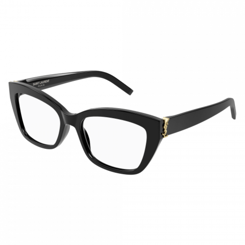 Eyeglasses Saint Laurent SL M 117 - 001 Black / Transparent 53mm