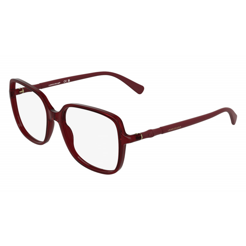 Eyeglasses LONGCHAMP LO 2802 601 Transparent Burgundy 55mm