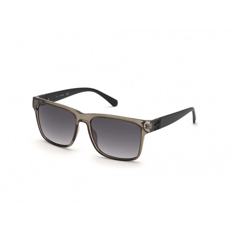 Sunglasses Guess GU 00004 20B Shiny Grey / Matte Black 58mm