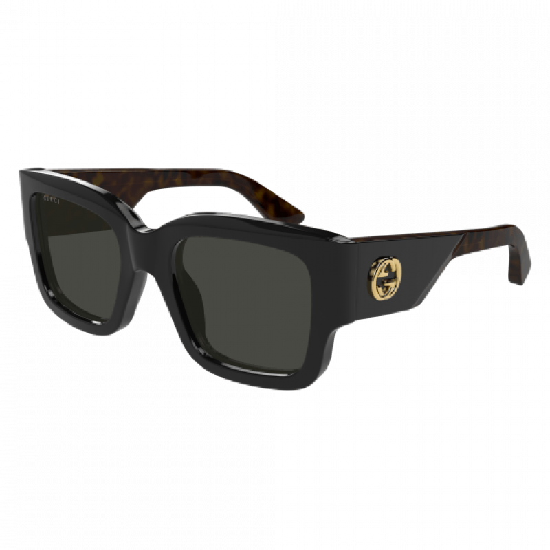 Sunglasses Gucci GG 1663 S- 001 Black / Grey Havana 52mm
