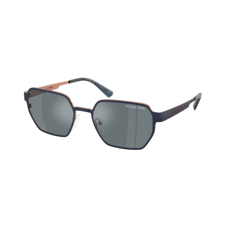 Sunglasses Michael Kors MK 1183 12076G Navy Matte / Grey Mono Polyamide Standard 55mm
