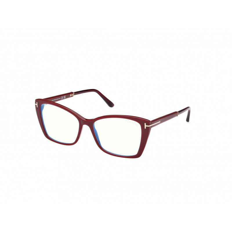 Eyeglasses Tom Ford FT 5893 -B 069 Shiny Bordeaux / 55mm