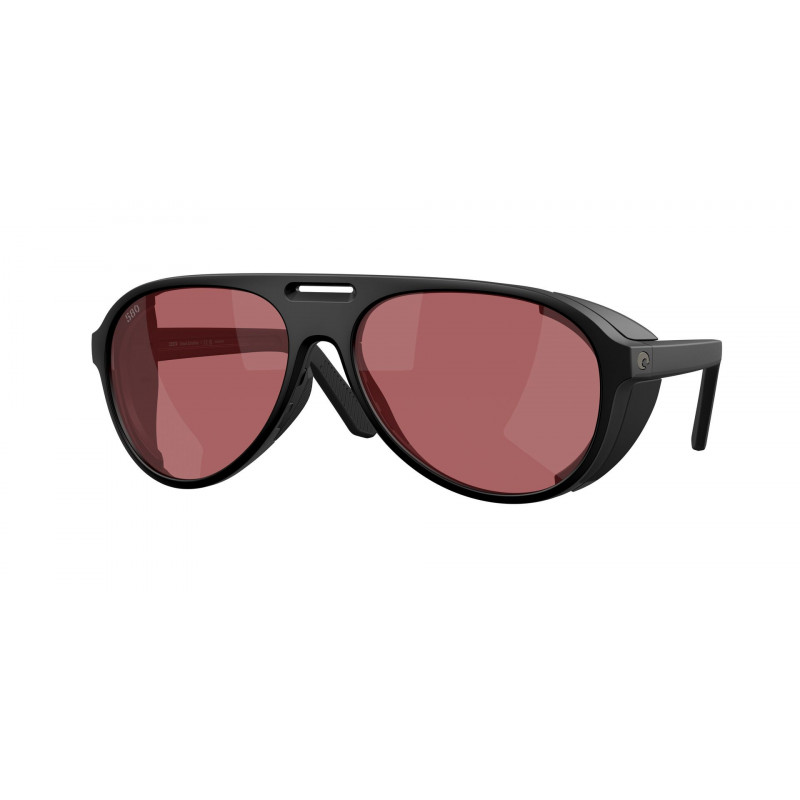 Sunglasses Costa Del Mar 6 S 9117 911713 Matte Black / Rose 580g Crystal Polarized 59mm