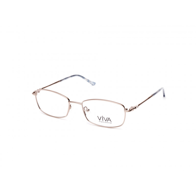 Eyeglasses Viva VV 4510 008 Shiny Pale Gold / 51mm